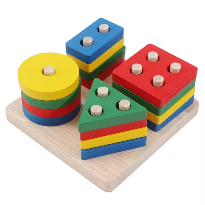 Shape Wooden Puzzle (4pcs)